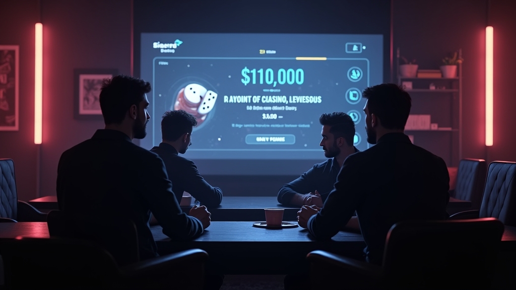 Spieler tauschen Erfahrungsberichte zu Auszahlungen im dunklen Casino-Setting aus